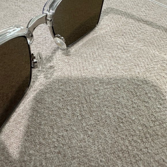 Maui Jim Clear Frame Sunglasses with Blue Lenses - Picture 7 of 7